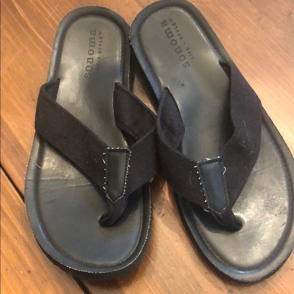 sonoma flip flops mens